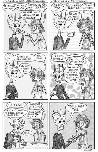 Love and Hex #131. Full transcript at https://crookedgoat.ca